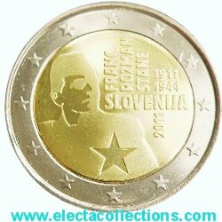 Eslovenia - 2 euro, Franc Rozman, 2011